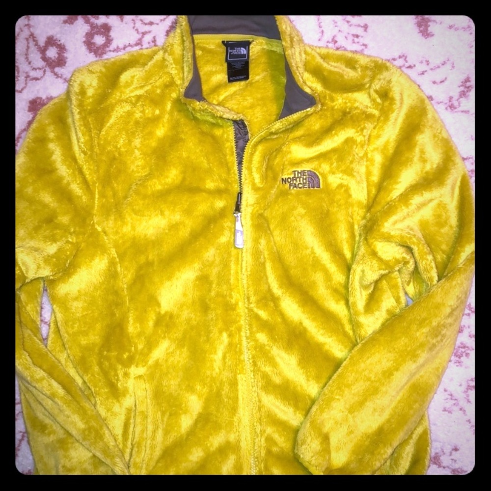 Lime green (chartreuse) North Face